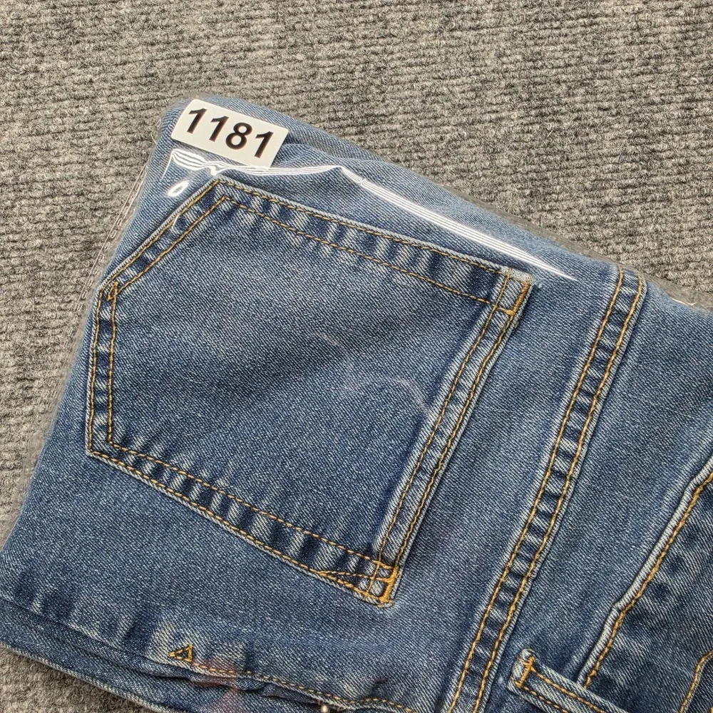 GAP Kids Boys Stretch Straight Jeans Size 16 Medium Wash Adjustable Waist Blue